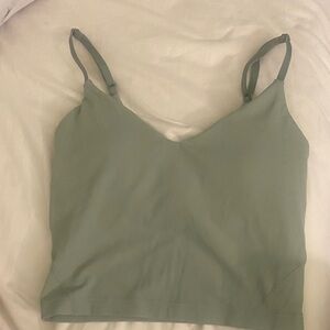 lululemon athletica Green Strappy Top